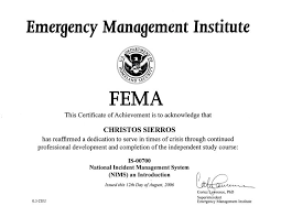 National Certificate